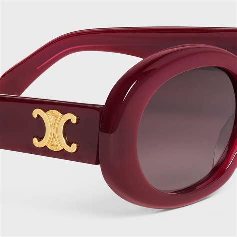 celine sunglasses burgundy|Celine usa.